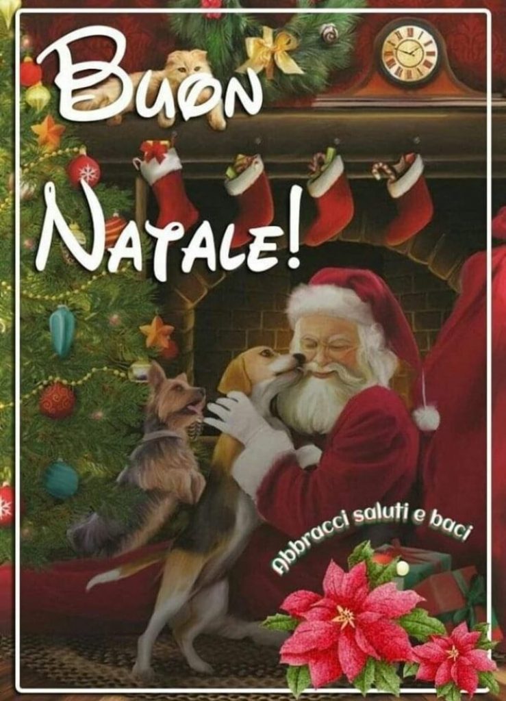 BUON NATALE! (Abbracci saluti e baci)