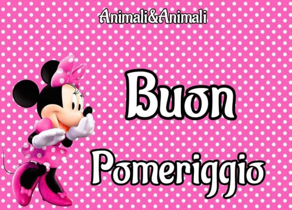 Buon Pomeriggio Walt Disney