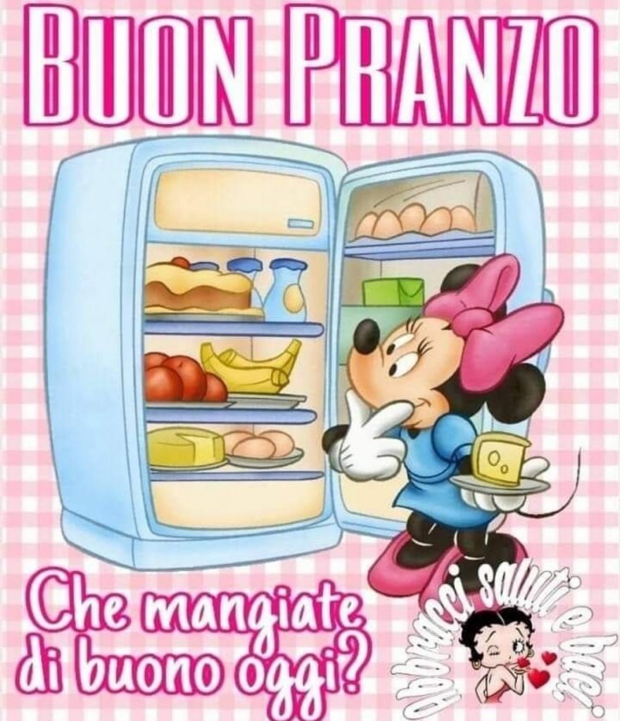 Che mangiate di buono oggi? Buon Pranzo