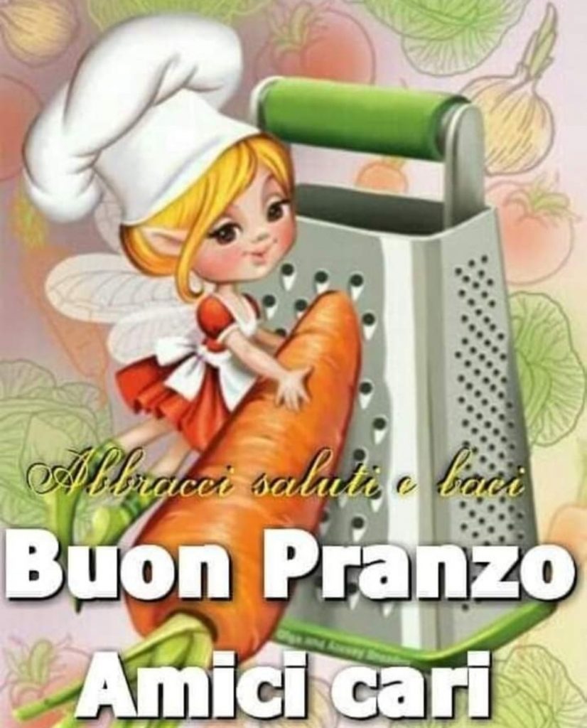 Amici cari, buon pranzo