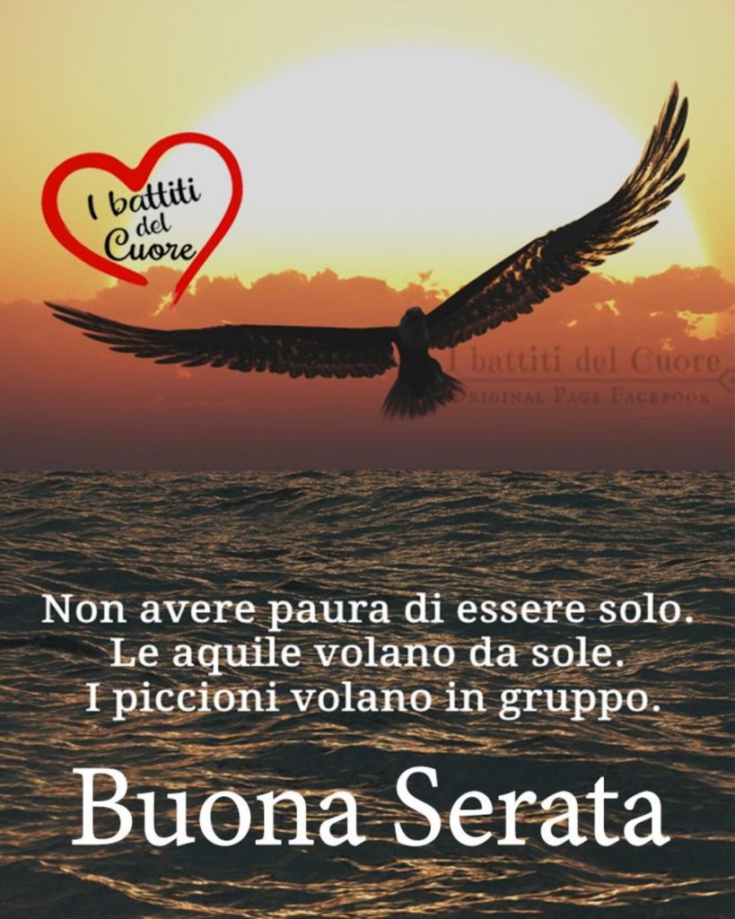 frasi nuove di buona serata