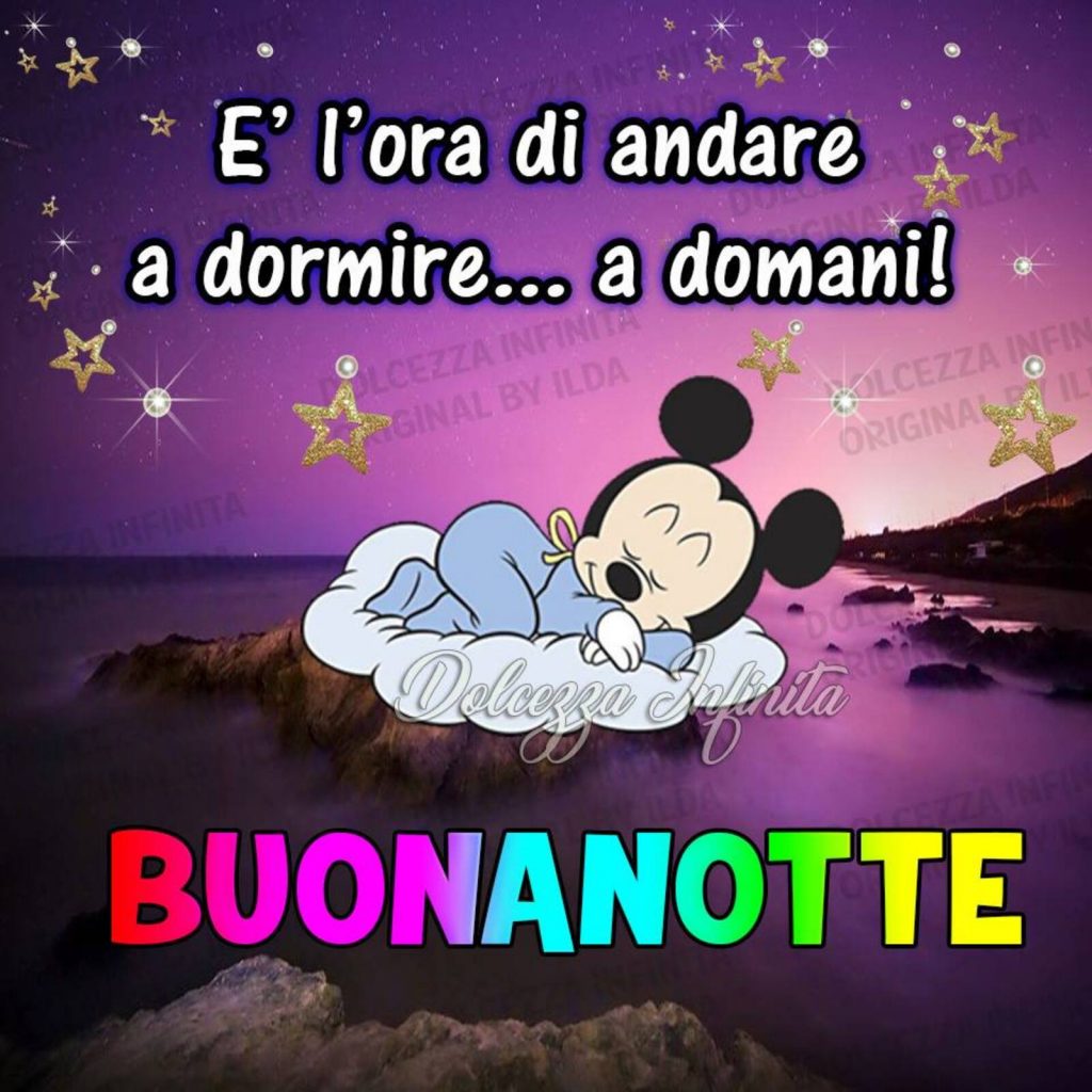 buonanotte Disney