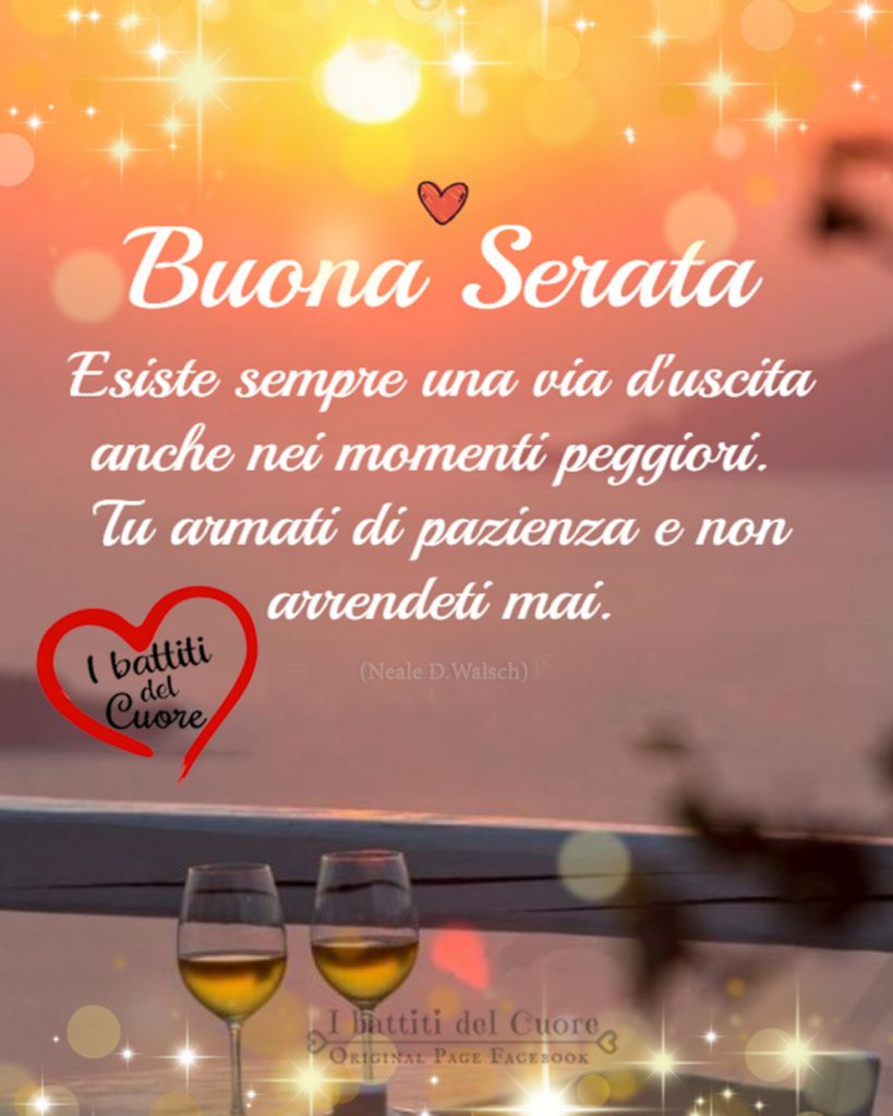 Esiste sempre una vita d'uscita anche nei momenti peggiori. Tu armati di pazienza e non arrenderti mai. Buona Serata