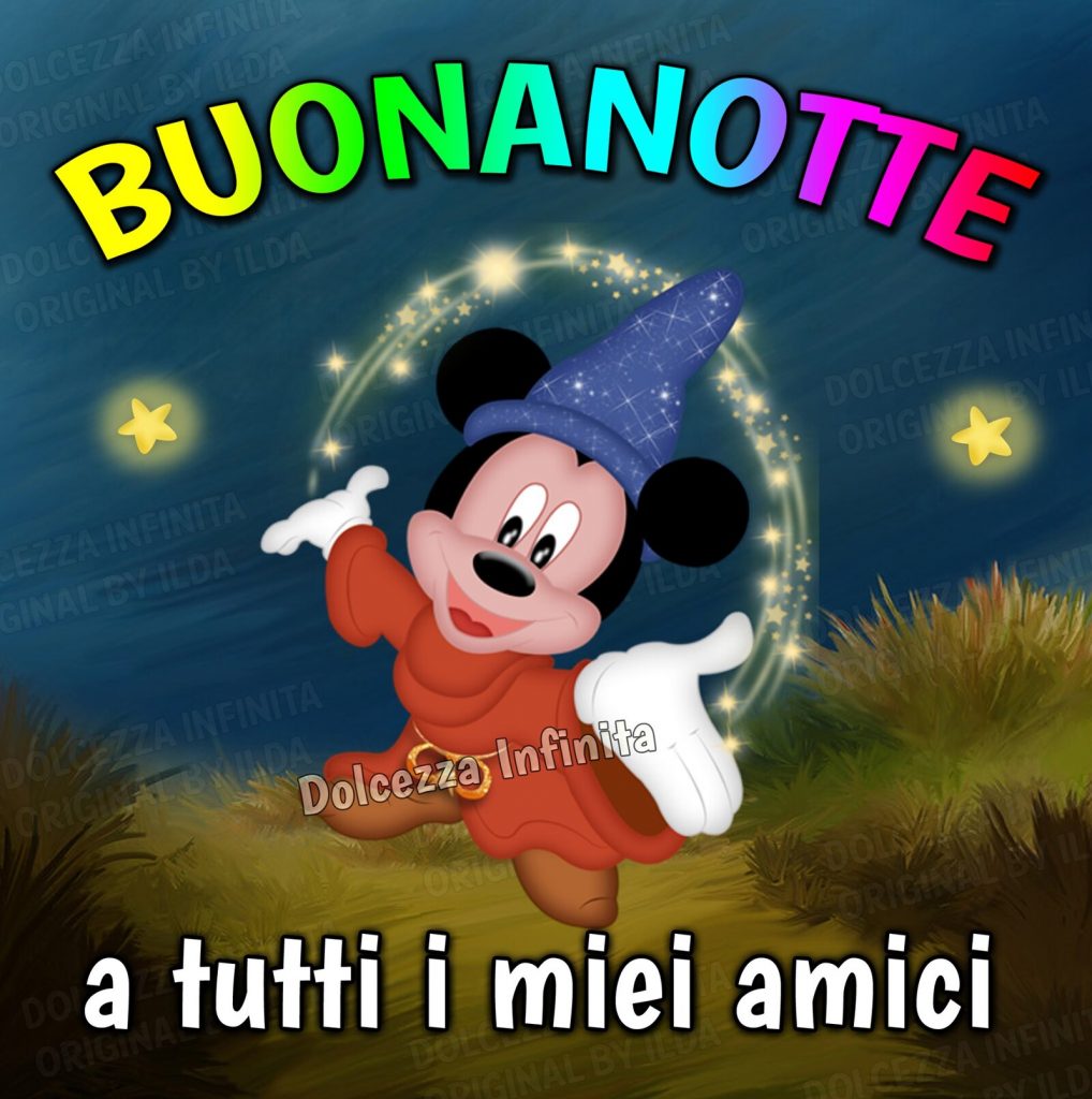 buonanotte Disney