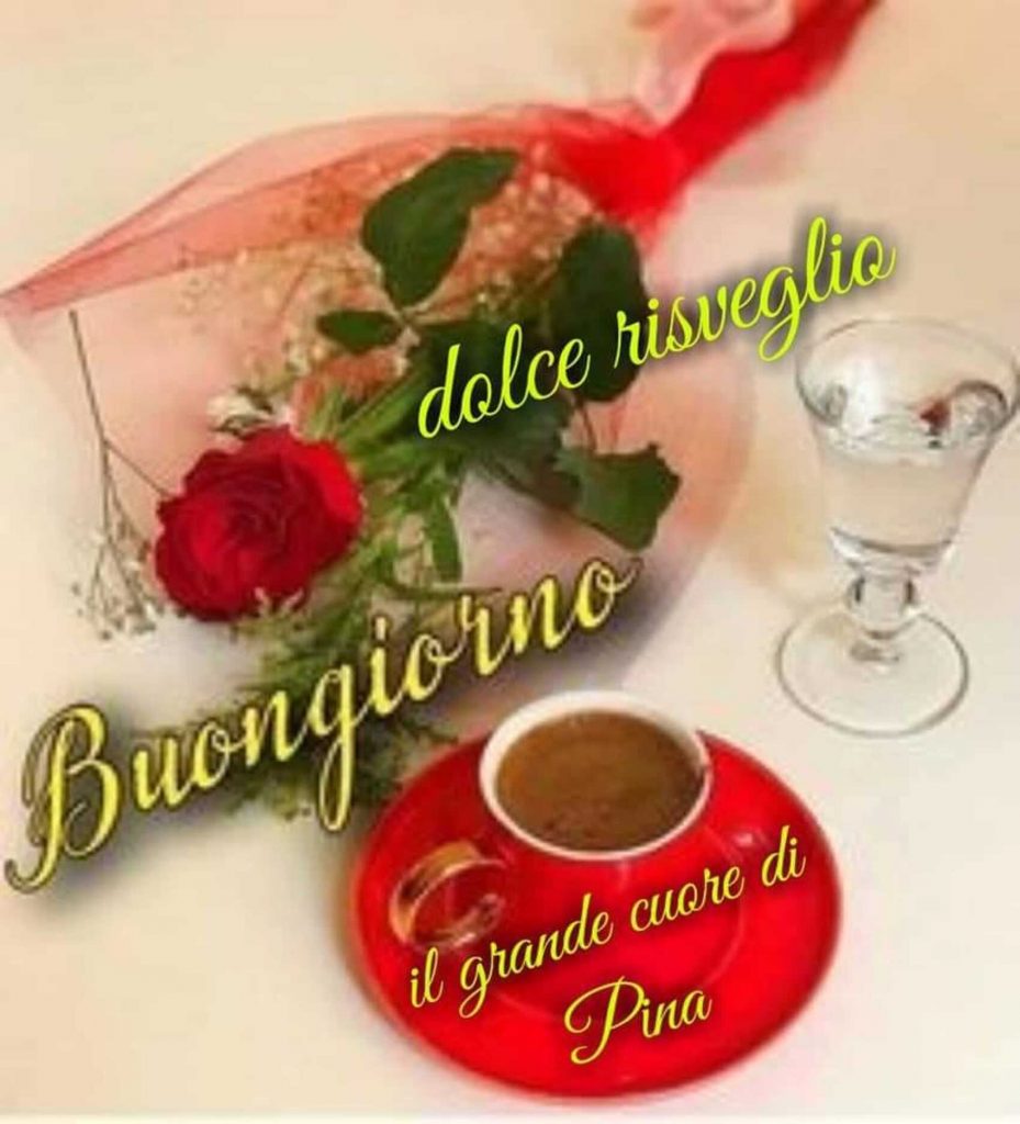 Dolce risveglio, buongiorno