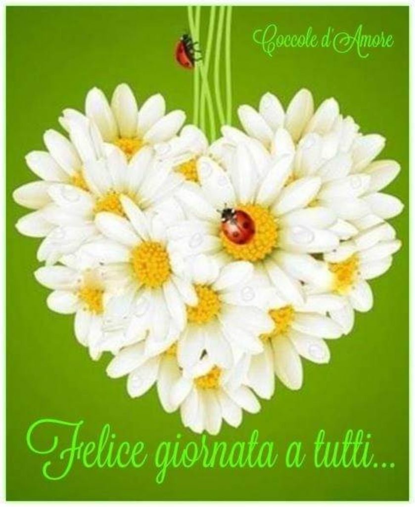 Felice giornata a tutti... (Coccole d'amore)