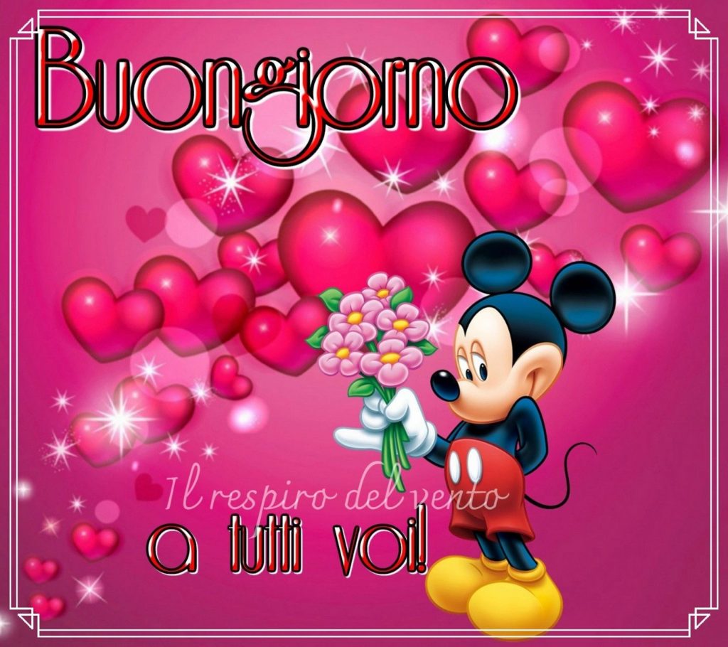 Buongiorno a tutti voi! - Topolino