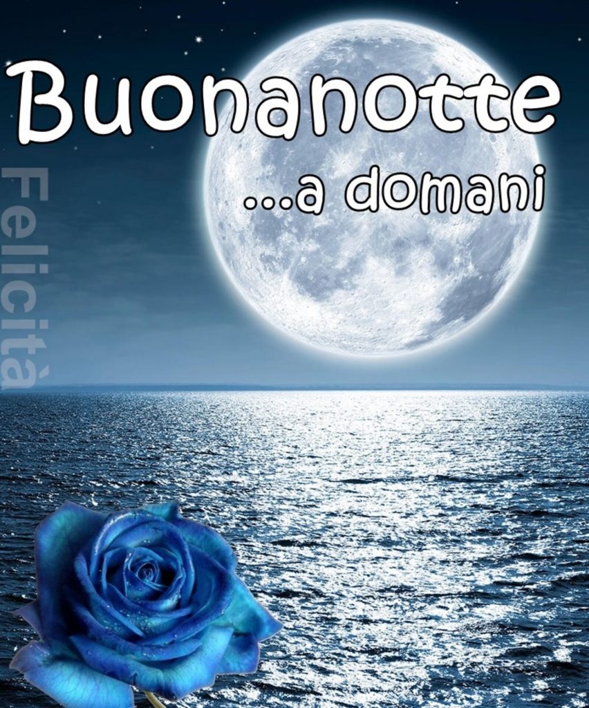 Buonanotte... A domani