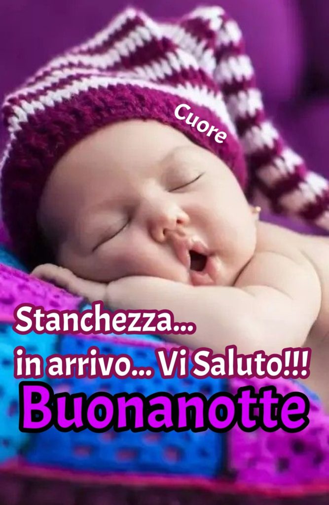 Stanchezza in arrivo... Buonanotte, vi saluto!