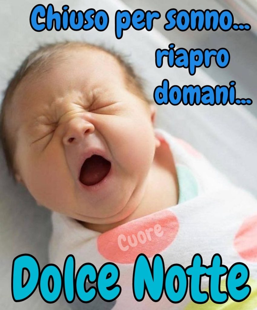 buonanotte