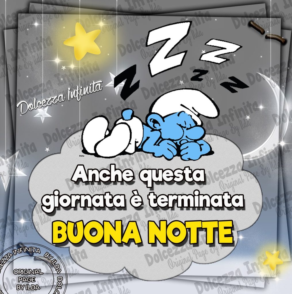 buonanotte Puffi