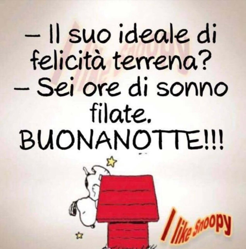 notte Snoopy