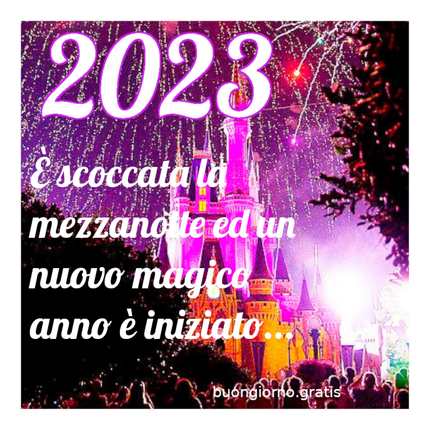 Buon Anno Nuovo 2023