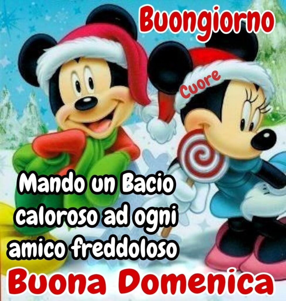 ...Mando un bacio caloroso ad ogni amico freddoloso... Buona Domenica