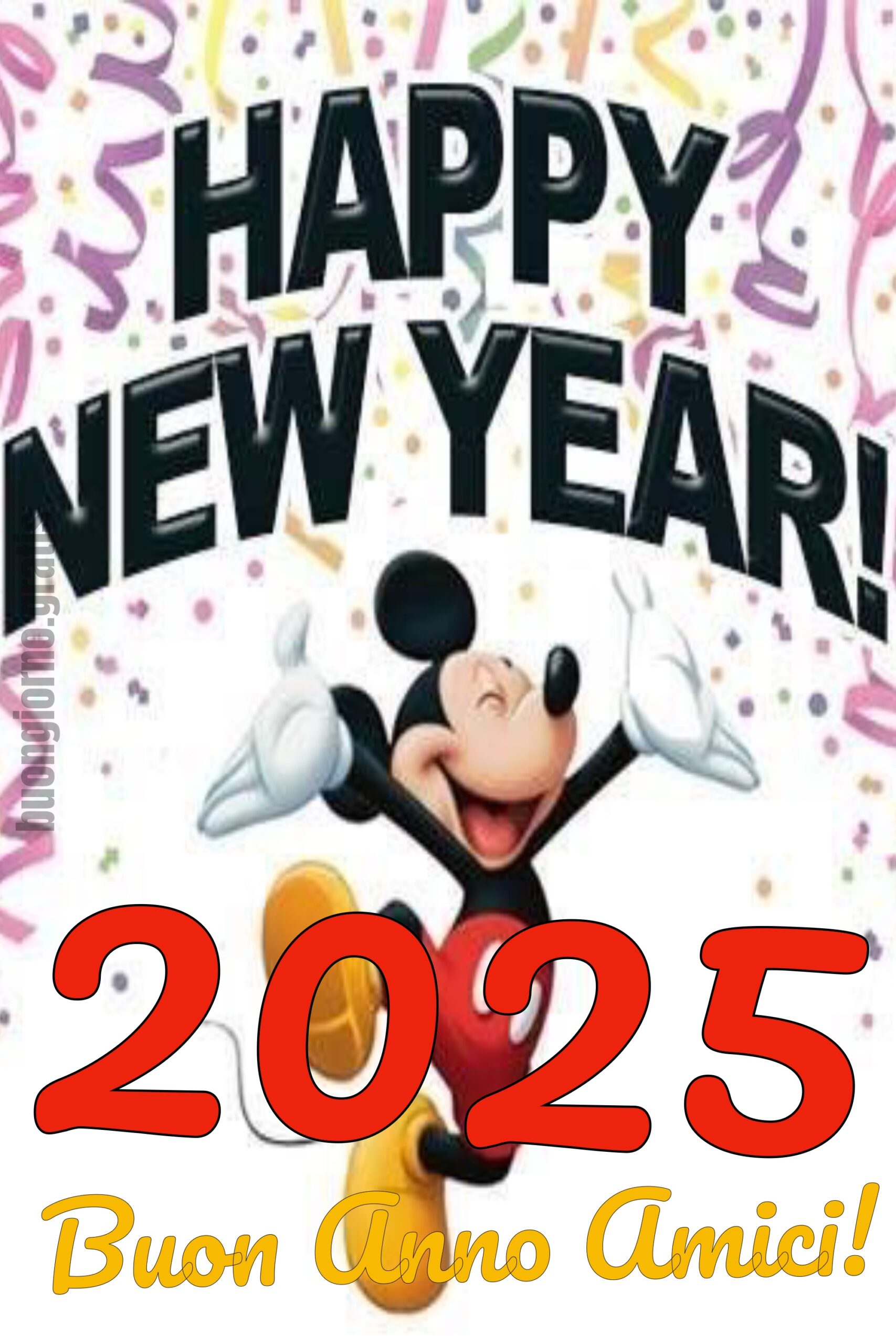 Cartoline virtuali di Buon 2025 Buongiorno.gratis
